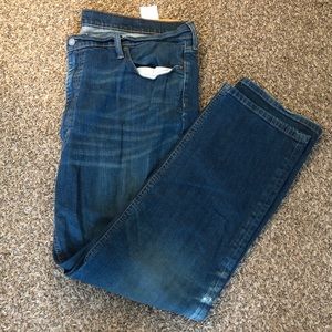 Mens 541 athletic dark wash jeans